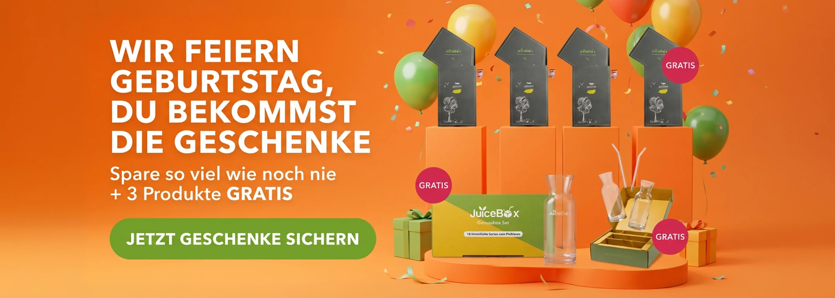 Nachhaltiger Sirupgenuss im Großformat